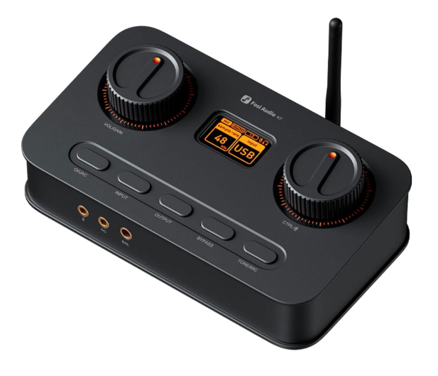 Fosi Audio Fosi Audio K7 black - wzmacniacz słuchawkowy z DAC do HiFi i - 1583294 - zdjęcie